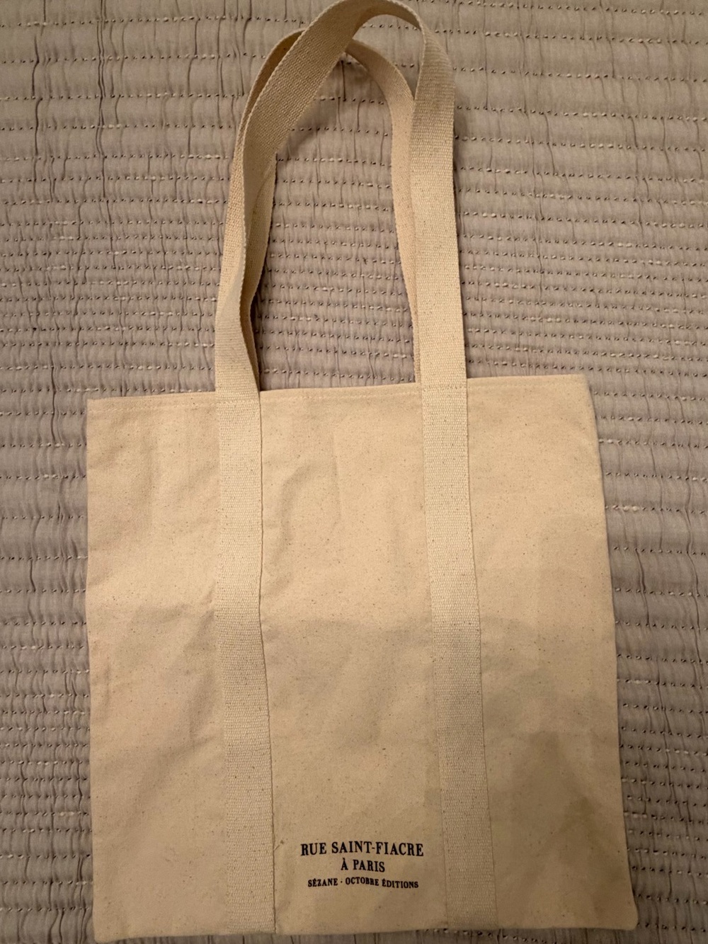 Sezanne Canvas Tote Bag in Natural